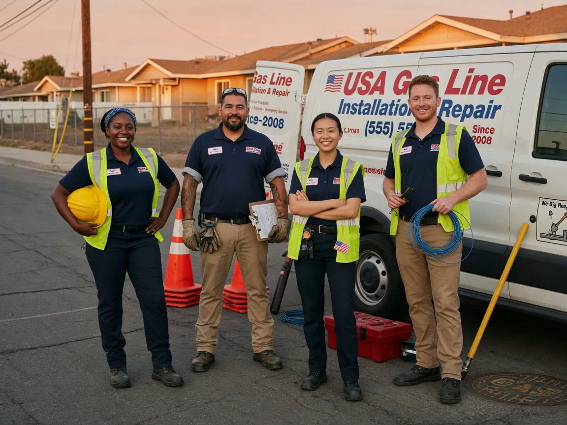 Gas Line Installation company in Norman, AR